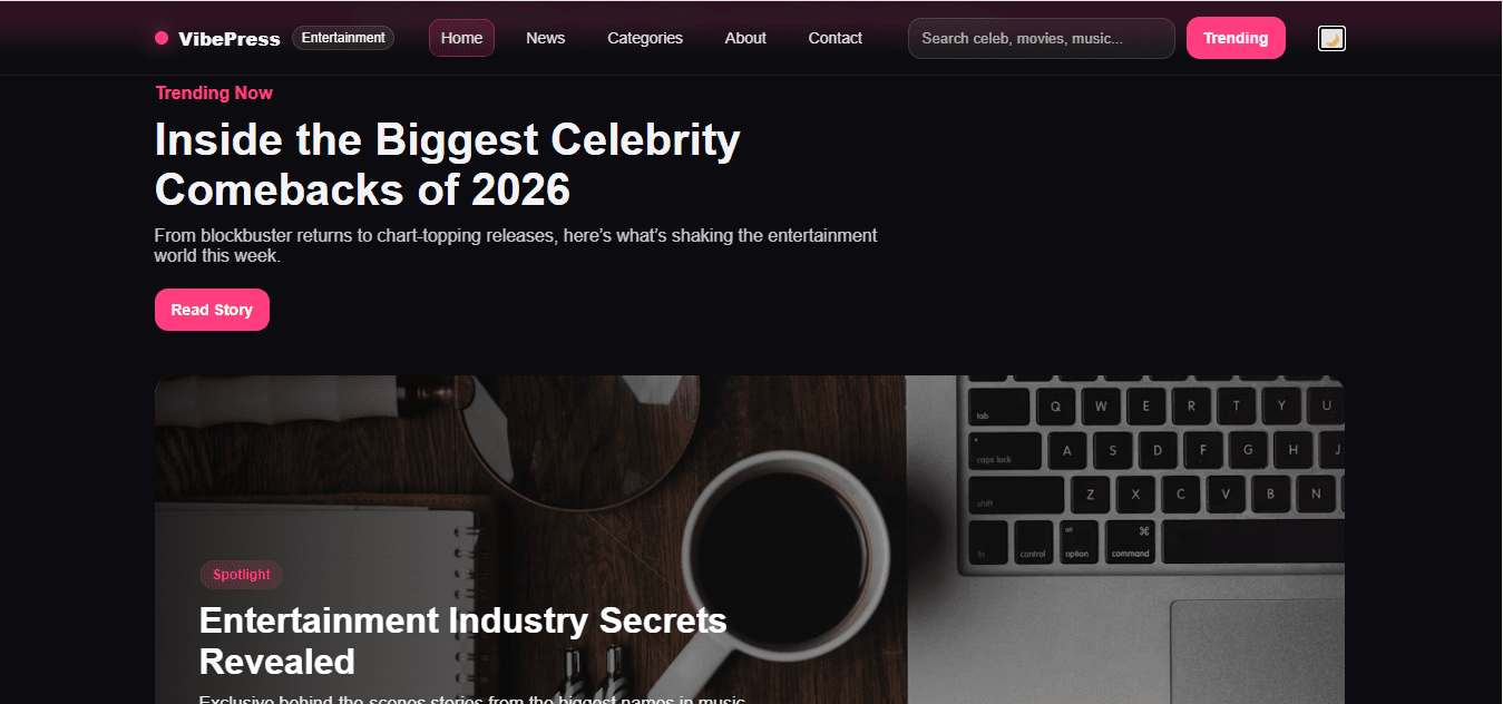 VibePress Entertainment